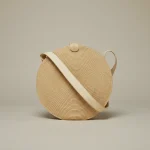 Grand sac rond en paille Lirone - Vue 1 - Sac Paille
