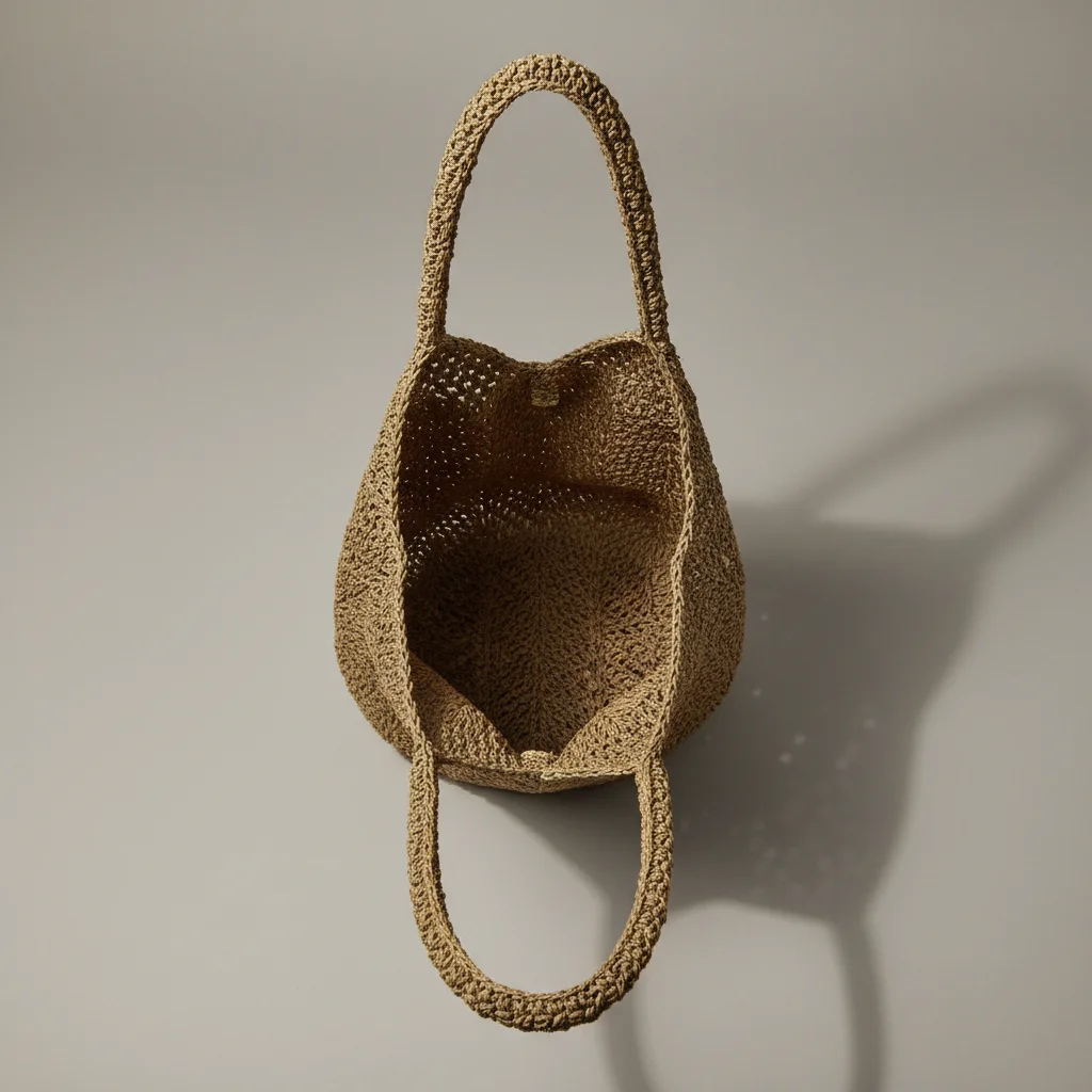 Sac paille fourre-tout estival - Vue 3 - Sac Paille