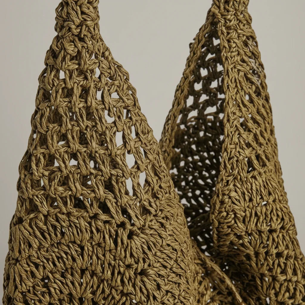 Sac paille fourre-tout estival - Vue 4 - Sac Paille