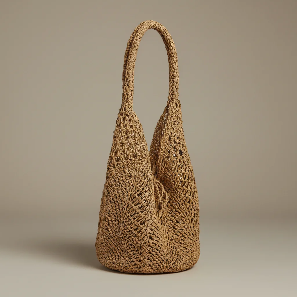 Sac paille fourre-tout estival - Vue 7 - Sac Paille