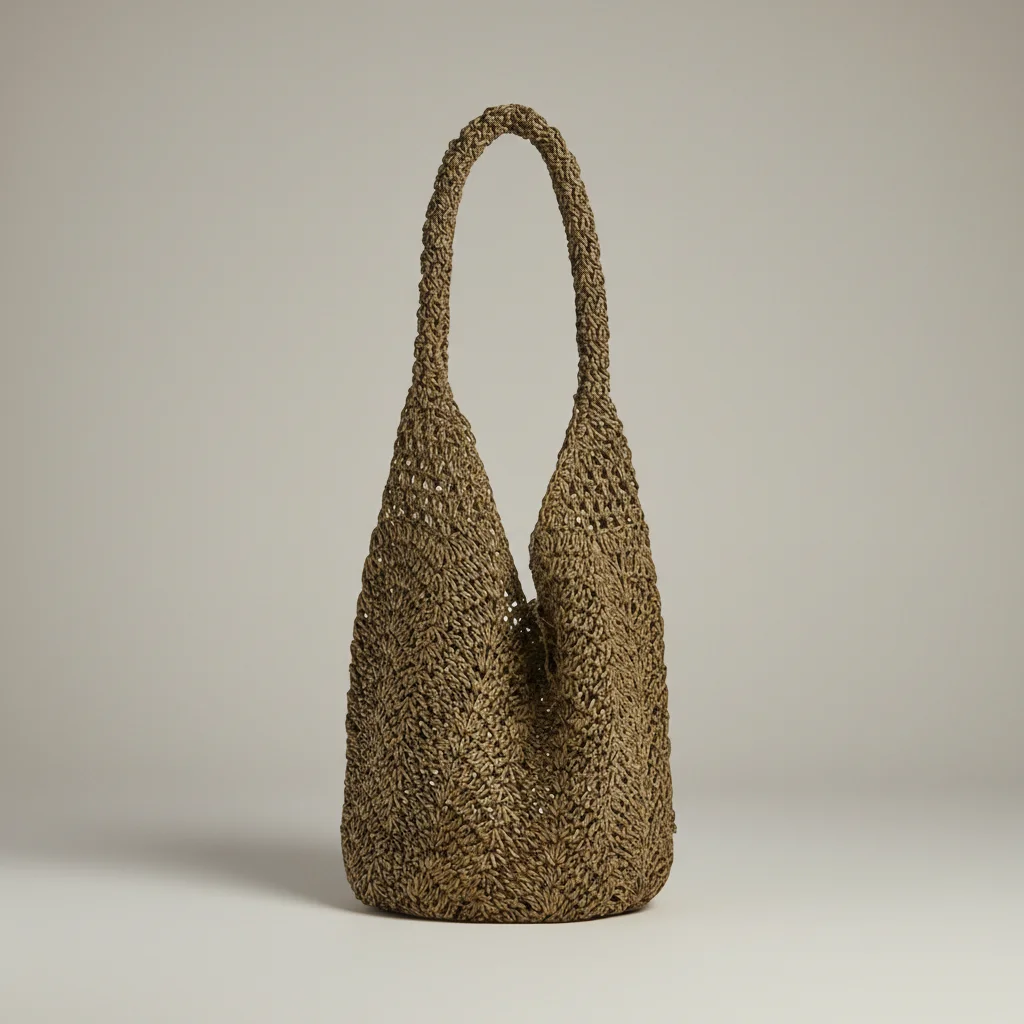 Sac paille fourre-tout estival - Vue 8 - Sac Paille